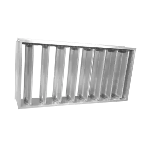 Damper anemostat