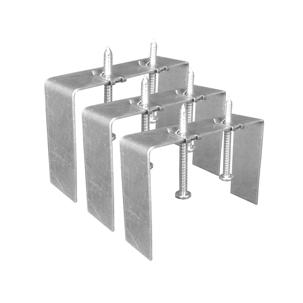 Kit montaj slot 2 fante, lungime 1201-2000 mm (x3)