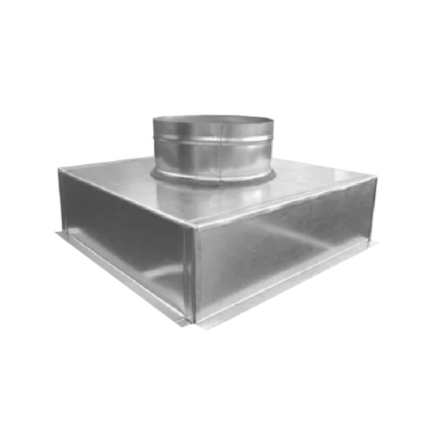 Opțiune: plenum cu ieșire axială