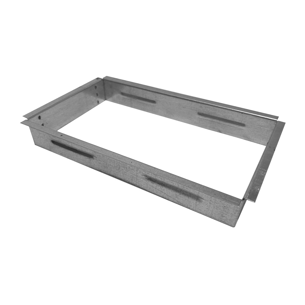 Contracadru 1200x200 mm, pentru montaj grilă în perete