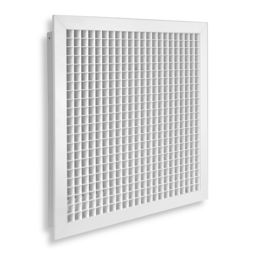 Grilă egg crate 595x595 mm (EXT), caroiaj pătrat, pentru casetă 600x600 mm