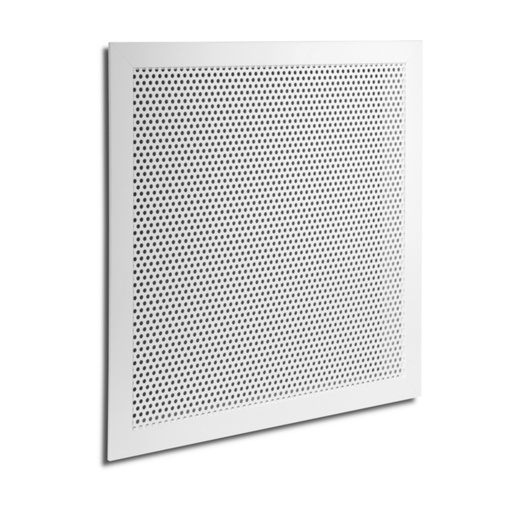 Grilă perforată 200x200 mm, cu ramă